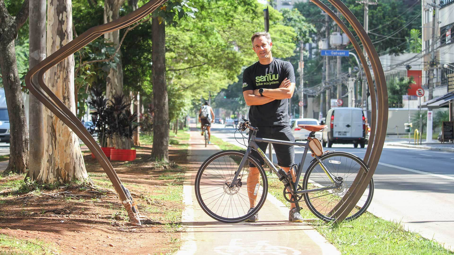 casei com a bicicleta